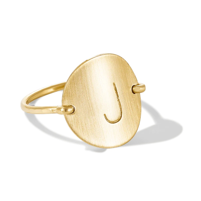 James Michelle Jewelry Initial Ring Reviews